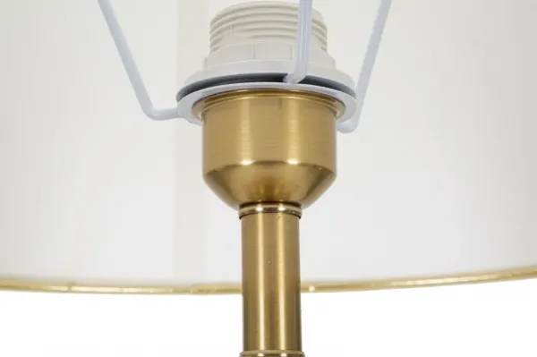 Mauro Ferretti Stojacia lampa Whity 160 cm biela/zlatá