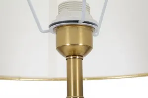 Mauro Ferretti Stojacia lampa Whity 160 cm biela/zlatá