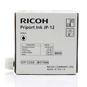 Ricoh JP 12 817104 čierna (black) originálna cartridge
