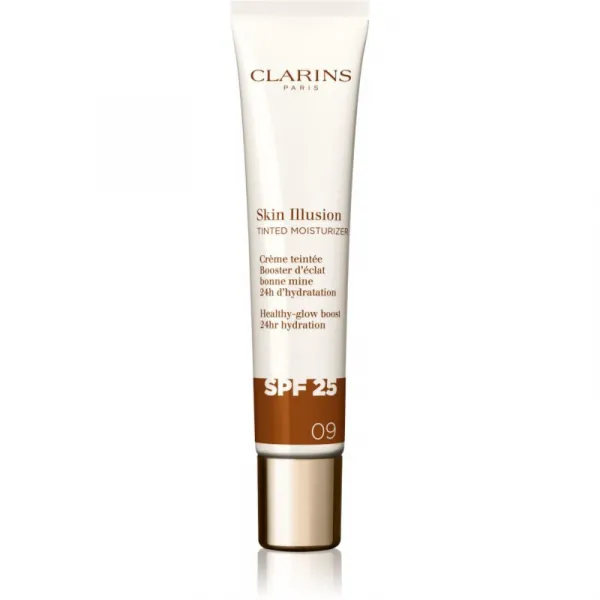 Clarins Skin Illusion Tinted Moisturizer tónovací krém SPF 25 odtieň 09 40 ml