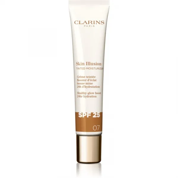 Clarins Skin Illusion Tinted Moisturizer tónovací krém SPF 25 odtieň 07 40 ml