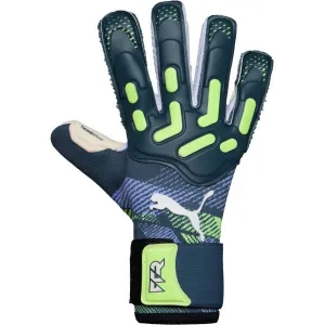 Puma FUTURE PRO HYBRID Pánske brankárske rukavice, tmavo sivá, veľkosť