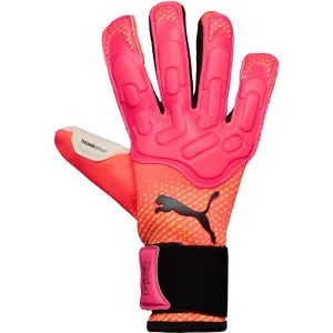 Puma FUTURE PRO HYBRID Pánske brankárske rukavice, ružová, veľkosť