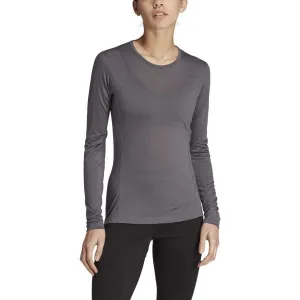 adidas TERREX XPERIOR TOP Dámske flísové tričko, tmavo sivá, veľkosť