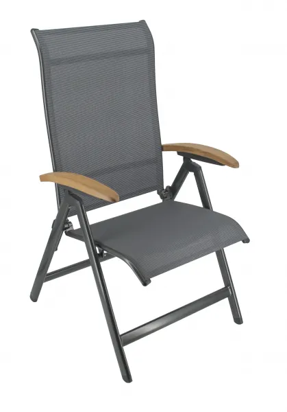 Doppler CONCEPT YELMO FSC® 4+1 - záhradná sedacia súprava (hliník/teakové drevo)