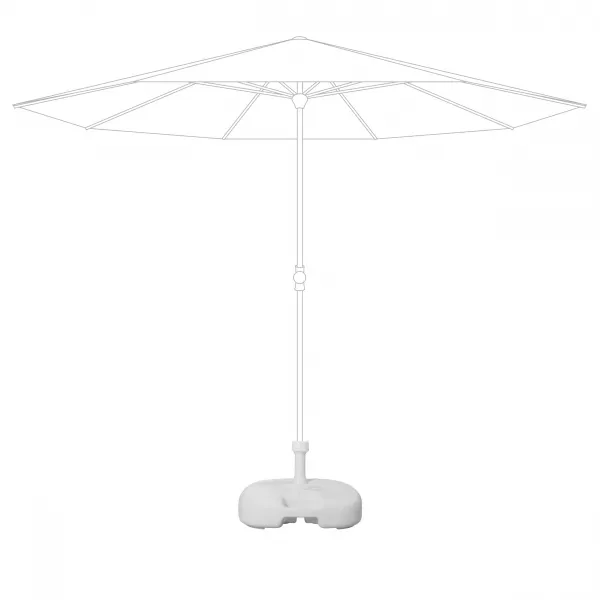 Derby Stojan PVC plniteľný 20 l biely