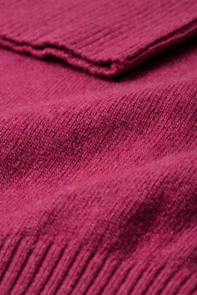 Rolák Woolrich Soft Cash Turtleneck Fucsia
