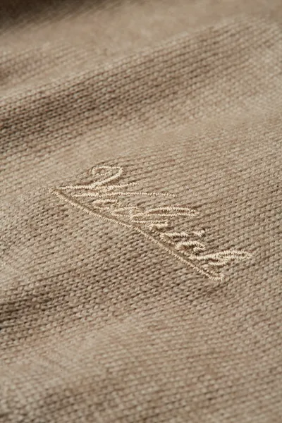 Sveter Woolrich Gd Knitted Crewneck Feather Beige