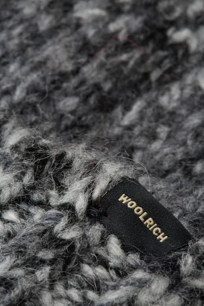 Čapica Woolrich Space Dye Beanie Grey Melange