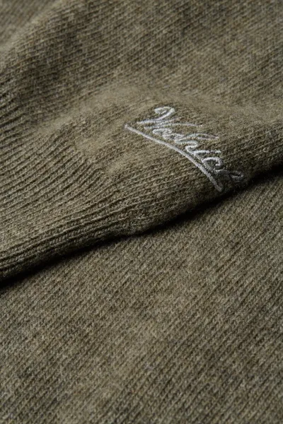 Sveter Woolrich Lambswool Crewneck Military Green