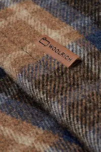 Košeľa Woolrich Alaskan Melton Overshirt Sailor Blue Check