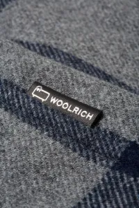 Bunda Woolrich Alaskan Wool Check Overshirt Blue Buffalo