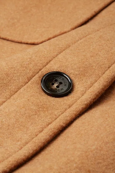 Bunda Woolrich Compact Wool Overshirt Camel