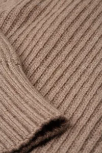 Sveter Woolrich Wool Cash Ribbed Half-Zip Falcon