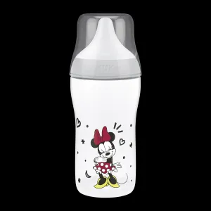 NUK Perfect Match Disney fľaša s kontrolou teploty Mickey 3m+ 260 ml