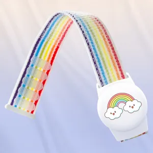 MG Kids Rainbow remienok na Apple AirTag, farebný