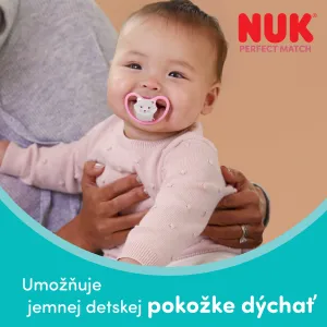 NUK Perfect Match Air Night 6-18 m cumlík Firefly/Sheep 2 ks