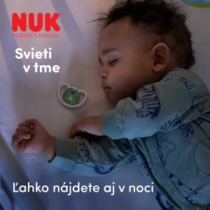 NUK Perfect Match Air Night 6-18 m cumlík Firefly/Sheep 2 ks