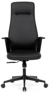 AUTRONIC Kancelárske kreslo KA-T8325 BK, čierna ekokoža