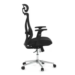 AUTRONIC Kancelárska stolička KA-S258 BK, čierna, sieťovina