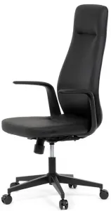 AUTRONIC Kancelárske kreslo KA-T8325 BK, čierna ekokoža