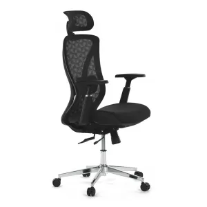 AUTRONIC Kancelárska stolička KA-S258 BK, čierna, sieťovina