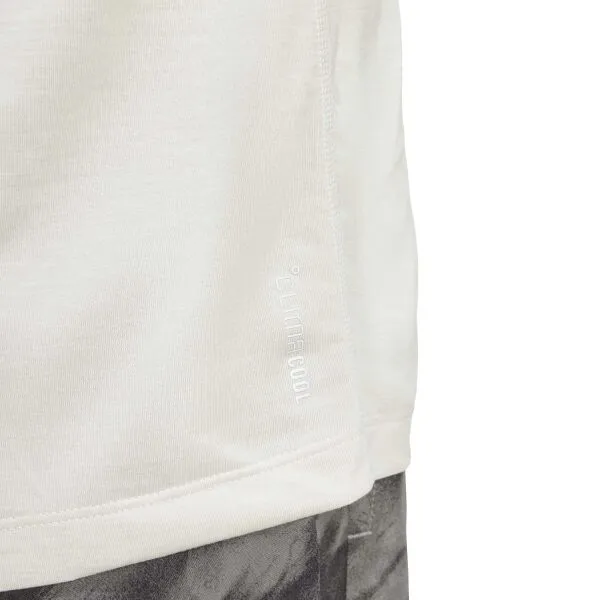 adidas OWN THE RUN MELANGE TEE M Pánske športové tričko, sivá, veľkosť