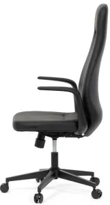 AUTRONIC Kancelárske kreslo KA-T8325 BK, čierna ekokoža