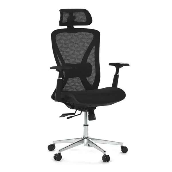 AUTRONIC Kancelárska stolička KA-S258 BK, čierna, sieťovina