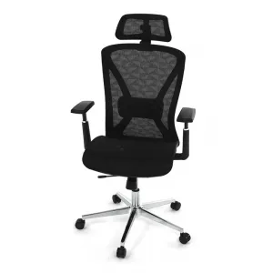 AUTRONIC Kancelárska stolička KA-S258 BK, čierna, sieťovina