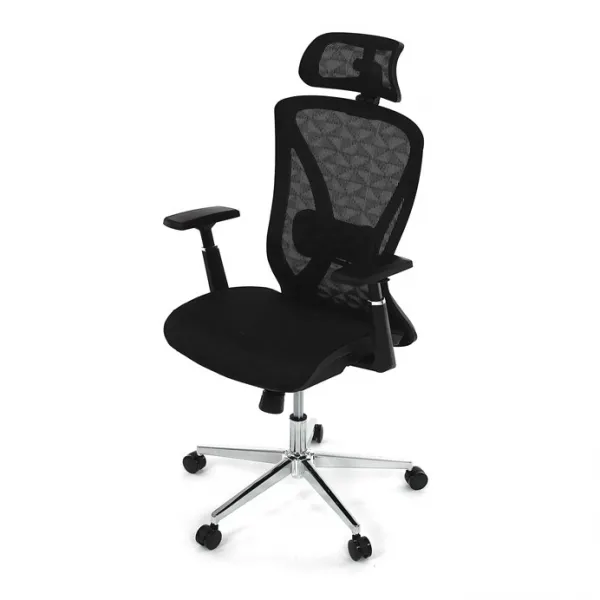 AUTRONIC Kancelárska stolička KA-S258 BK, čierna, sieťovina
