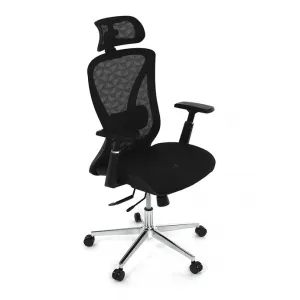 AUTRONIC Kancelárska stolička KA-S258 BK, čierna, sieťovina