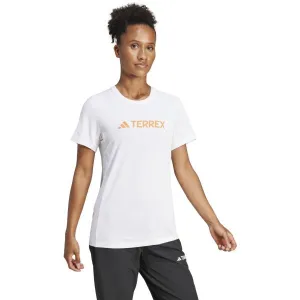 adidas W MULTI TERREX LOGO TECH TEE Dámske tričko, biela, veľkosť