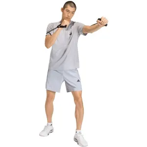 adidas WORKOUT ESSENTIALS BASE WOVEN SHORT Pánske športové šortky, sivá, veľkosť