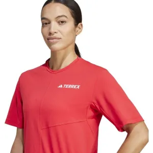 adidas TERREX MULTI T-SHIRT Dámske tričko, červená, veľkosť