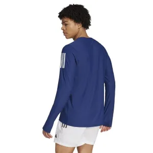 adidas OWN THE RUN LONG SLEEVE LONG TOP Pánske bežecké tričko, tmavo modrá, veľkosť