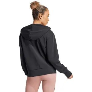adidas D4T FZ HOODIE Dámska mikina, čierna, veľkosť