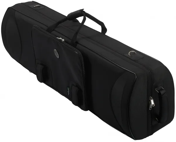 Marcus Bonna Double Case for 2 Tenor Trombones model MB, Black Nylon