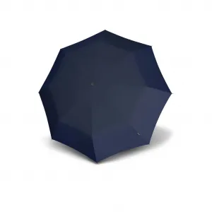 Knirps Chrome Matt Duomatic Navy - elegantný plne automatický dáždnik