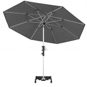 Knirps PHOENIX tmavo záhradný slnečník 315 cm sivá