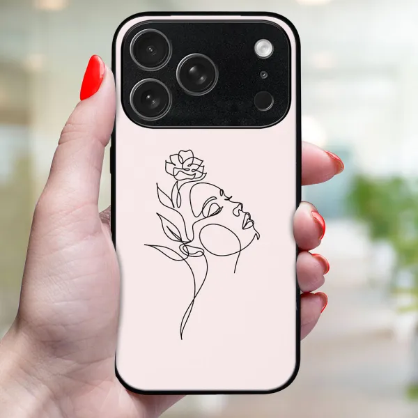 MY ART Ochranný kryt pre Apple iPhone 17 Pro Max ROSE GIRL (198)