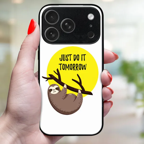 MY ART Ochranný kryt pre Apple iPhone 17 Pro Max SLOTH (188)