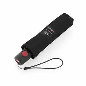 Knirps Mini Duomatic Midnight Black - elegantný plne automatický dáždnik