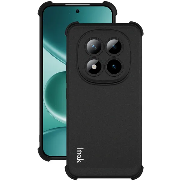 IMAK AIRBAG Extra odolný obal Xiaomi Redmi Note 15 Pro+ 5G / POCO M8 Pro 5G MATTE BLACK
