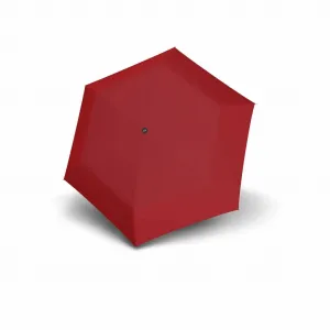 Knirps Mini Duomatic Dark Chili - elegantný plne automatický dáždnik