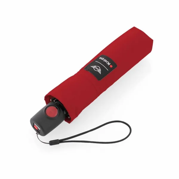 Knirps Mini Duomatic Dark Chili - elegantný plne automatický dáždnik