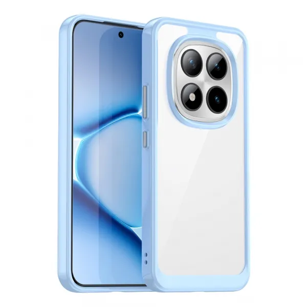 CRYSTAL Ochranný kryt pre Xiaomi Redmi Note 15 Pro+ 5G / POCO M8 Pro 5G modrý