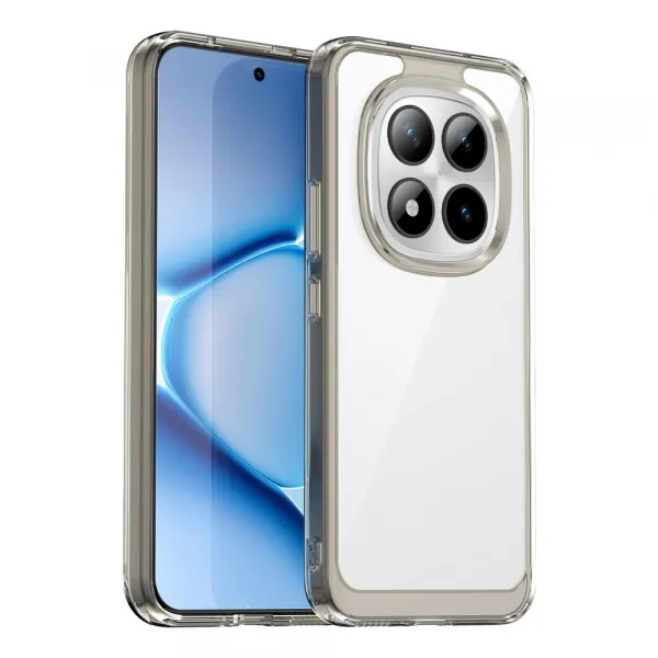 CRYSTAL Ochranný kryt pre Xiaomi Redmi Note 15 Pro+ 5G / POCO M8 Pro 5G šedý