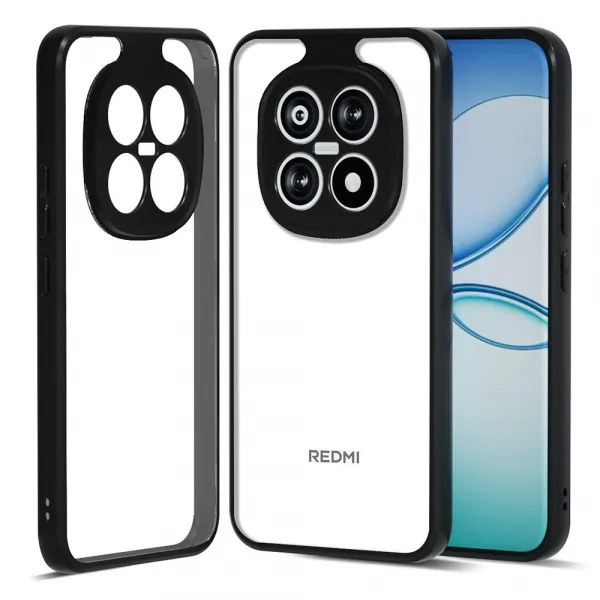 IBMRS Ochranný kryt pre Xiaomi Redmi Note 15 Pro 5G TRANSPARENT BLACK