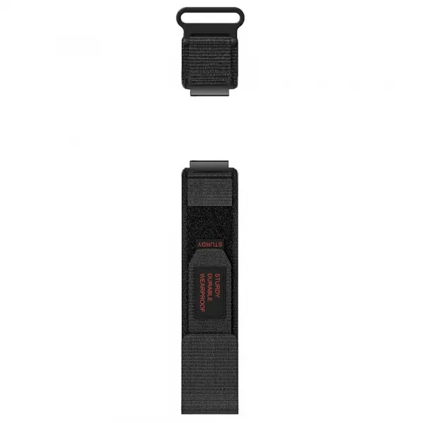 STURDY Nylonový remienok pre Amazfit T-Rex 3 Pro 44mm čierny
